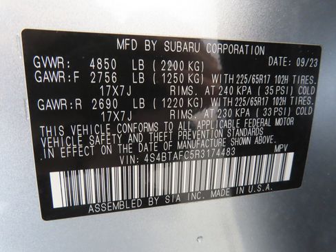 Certified 2024 Subaru Outback Premium image 30