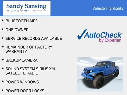 Used 2022 Jeep Gladiator Overland AWD/4WD image 3
