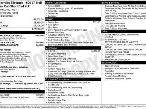 New 2026 Chevrolet Silverado 1500 LT Trail Boss w/ Convenience Package II AWD/4WD image 25