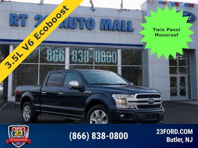 Certified 2018 Ford F150 Platinum w/ Equipment Group 701A Luxury
