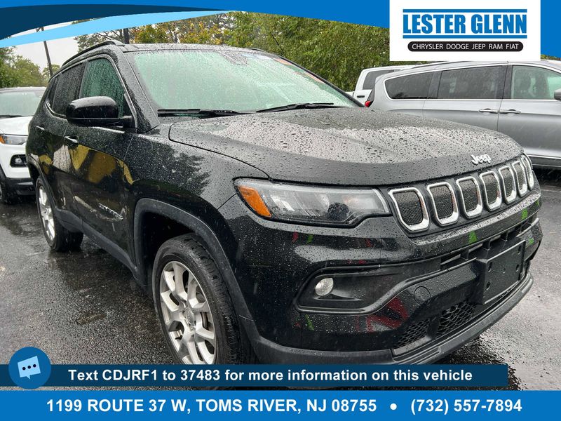 Certified 2022 Jeep Compass Latitude w/ Sun and Sound Group image 1
