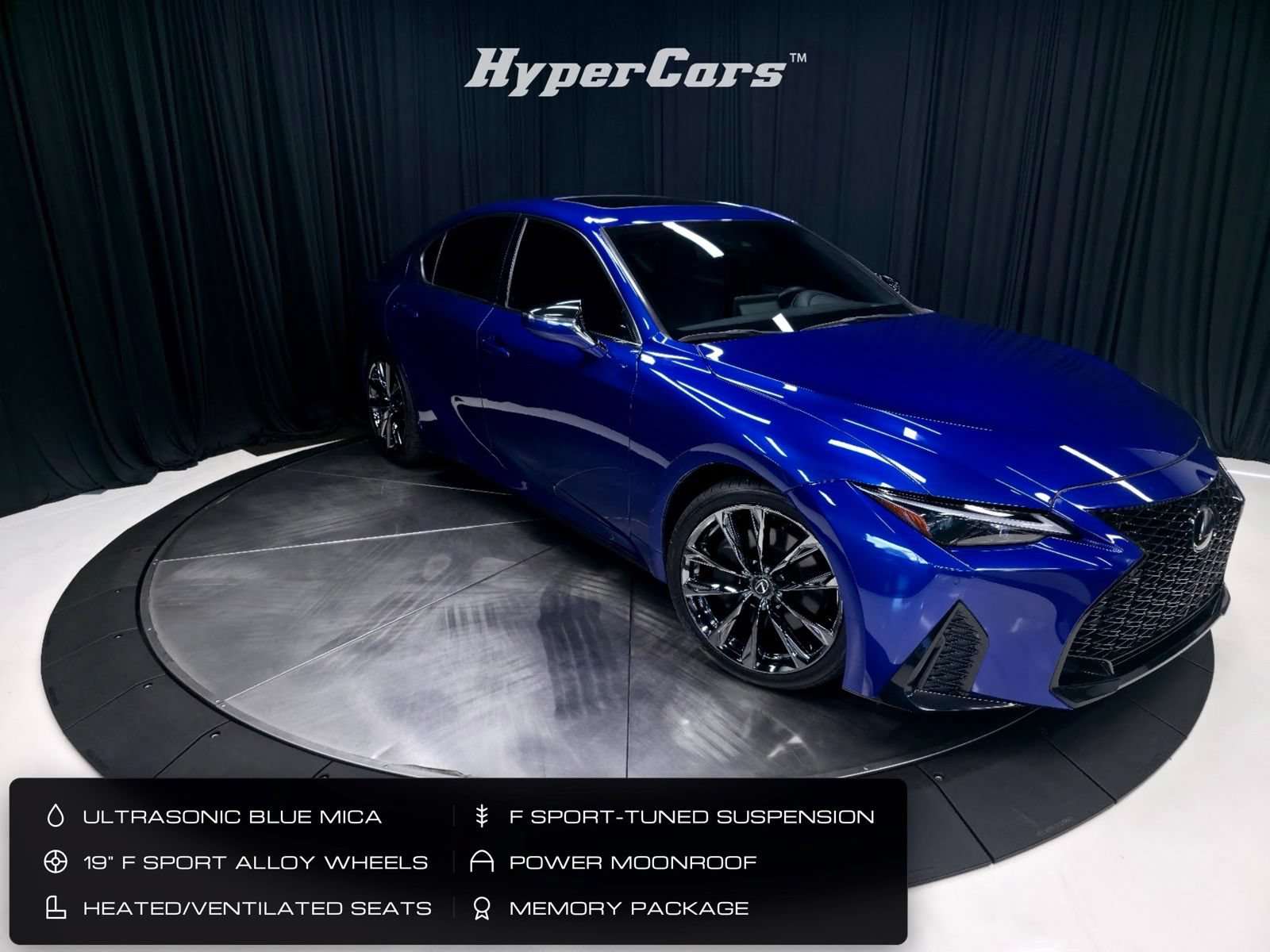 Used 2023 Lexus IS 350 F Sport w/ Memory Package RWD image 1