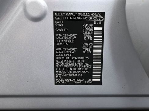 Used 2020 Nissan Rogue SV image 48