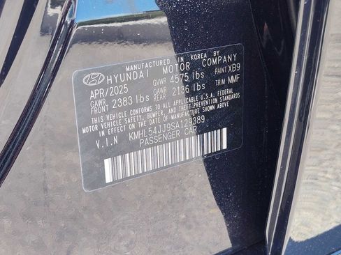 New 2025 Hyundai Sonata Limited image 28