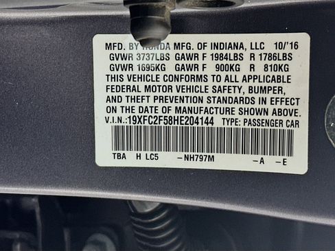 Used 2017 Honda Civic LX image 12