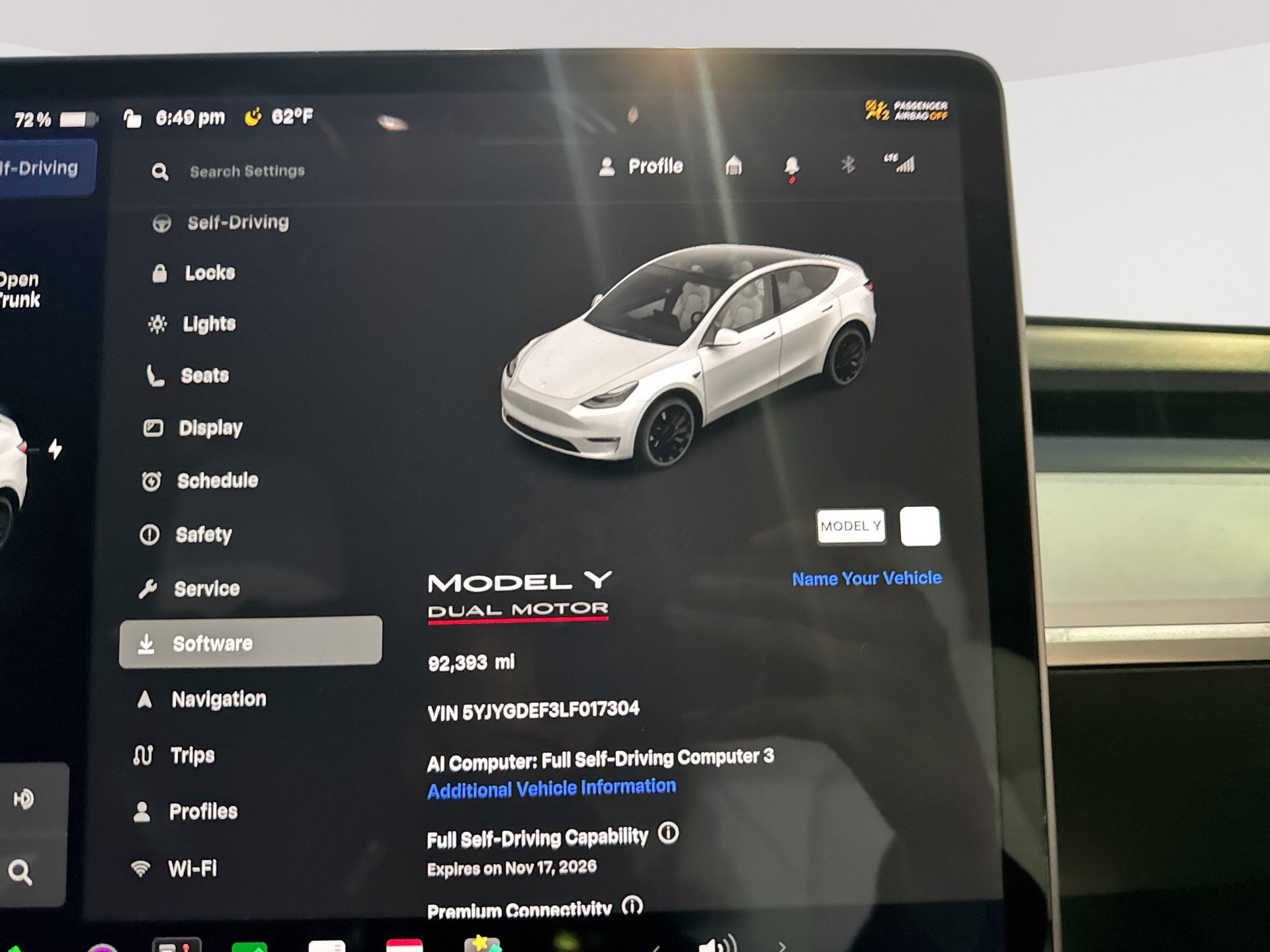 Used 2020 Tesla Model Y Performance AWD/4WD image 10