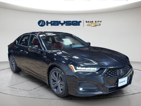 Used 2022 Acura TLX SH-AWD w/ A-SPEC Pkg image 1