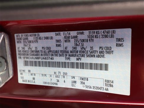 Used 2015 Ford Escape Titanium image 23