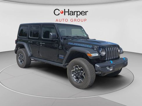 Used 2021 Jeep Wrangler Unlimited Rubicon 4xe w/ Cold Weather Group AWD/4WD image 1