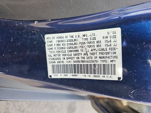 Used 2004 Honda CR-V EX image 37