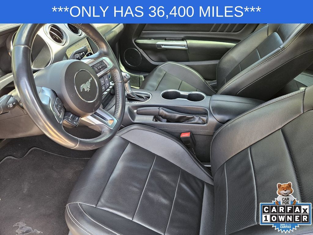Used 2021 Ford Mustang Premium w/ Pony Package RWD image 12
