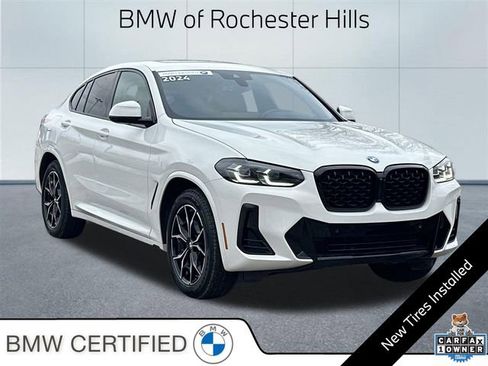 Certified 2024 BMW X4 xDrive30i w/ Premium Package image 1