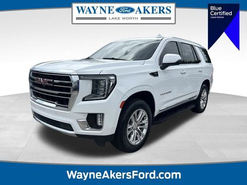 Used 2021 GMC Yukon SLT w/ SLT Premium Package RWD image 1