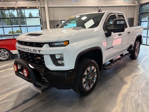 Used 2022 Chevrolet Silverado 2500 Custom w/ Gooseneck/5TH Wheel Package AWD/4WD image 3