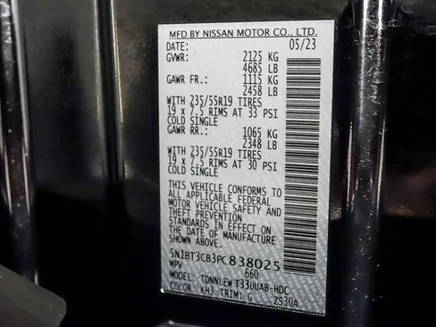 Used 2023 Nissan Rogue SL w/ SL Premium Package AWD/4WD image 35
