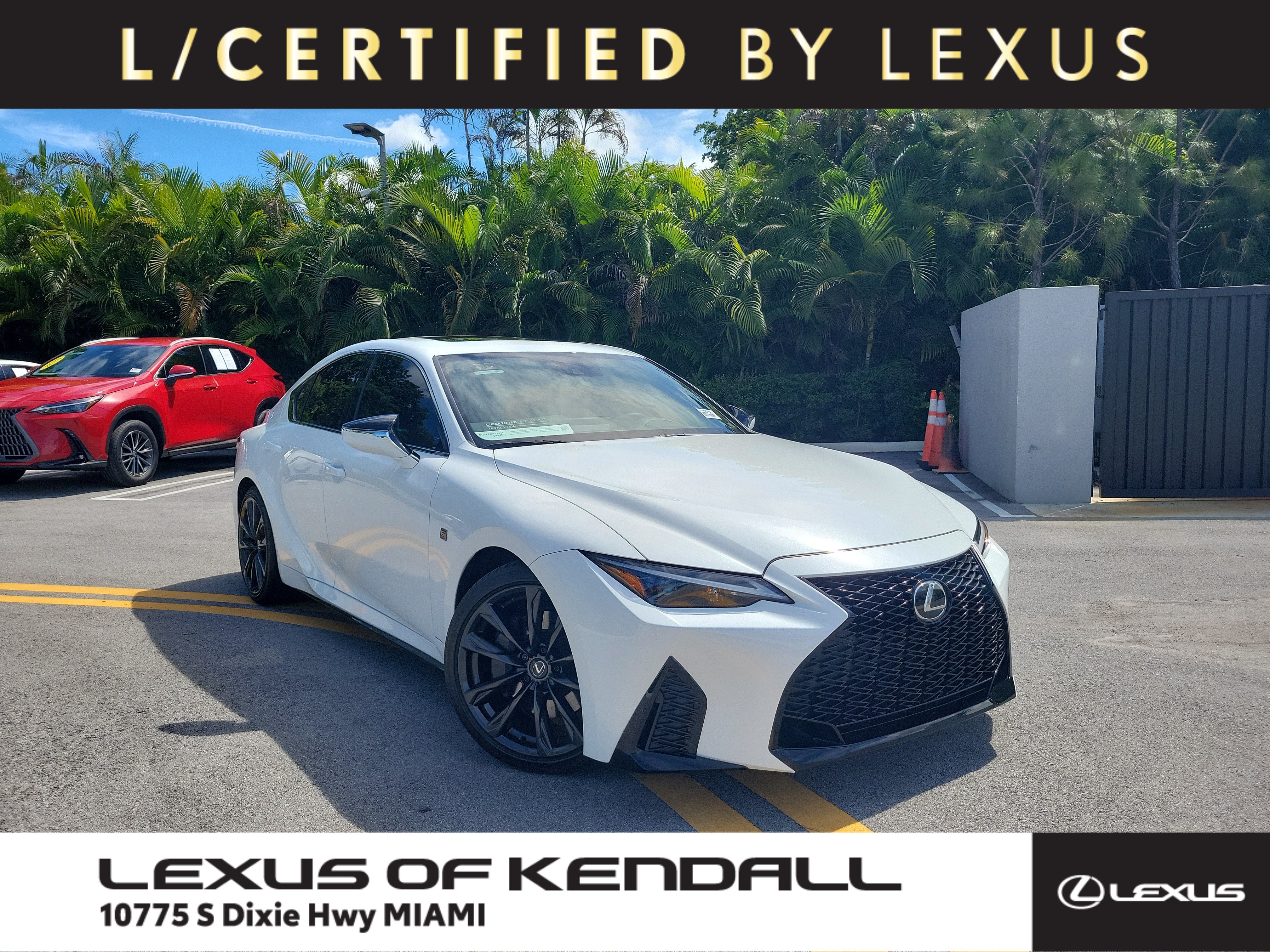 Used 2025 Lexus IS 350 F Sport w/ Accessory Package 2 RWD image 1