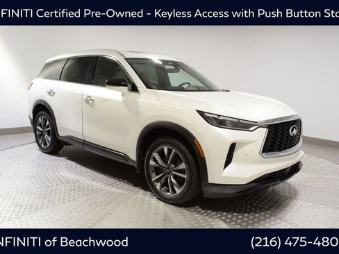 Certified 2023 INFINITI QX60 Luxe w/ Performance Audio Package AWD/4WD image 1