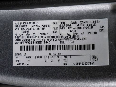 Used 2019 Ford F250 Lariat AWD/4WD image 59