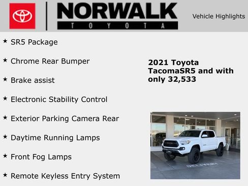 Used 2021 Toyota Tacoma SR5 image 10