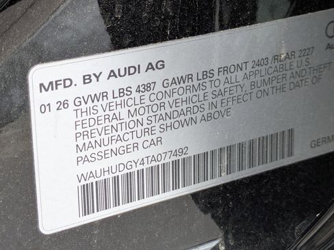 New 2026 Audi A3 2.0T Premium Plus AWD/4WD image 16