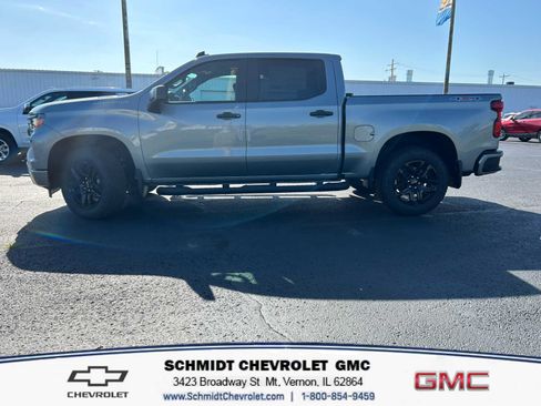 New 2026 Chevrolet Silverado 1500 Custom w/ Turbomax Blackout Package AWD/4WD image 2