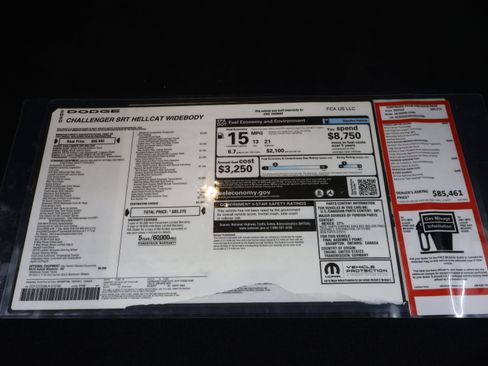 Used 2020 Dodge Challenger SRT Hellcat RWD image 28