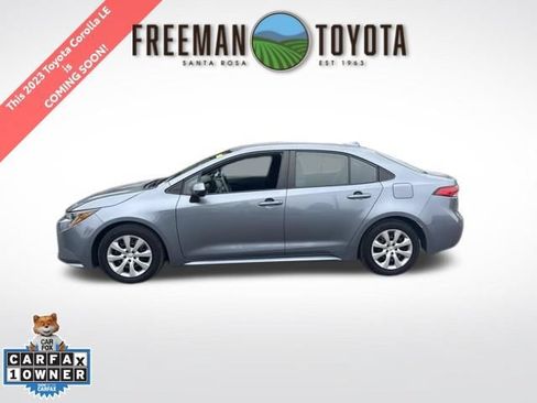 Used 2023 Toyota Corolla LE w/ Carpet Mat Package (TMS) FWD image 1
