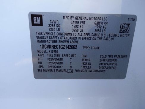 Used 2016 Chevrolet Silverado 1500 LT w/ All Star Edition image 14