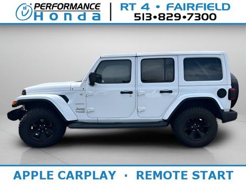 Used 2018 Jeep Wrangler Unlimited Sahara w/ Cold Weather Group AWD/4WD image 1