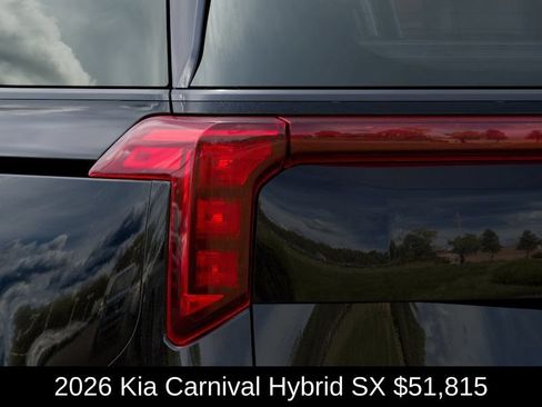 New 2026 Kia Carnival SX w/ SX Dark Edition Package FWD image 11