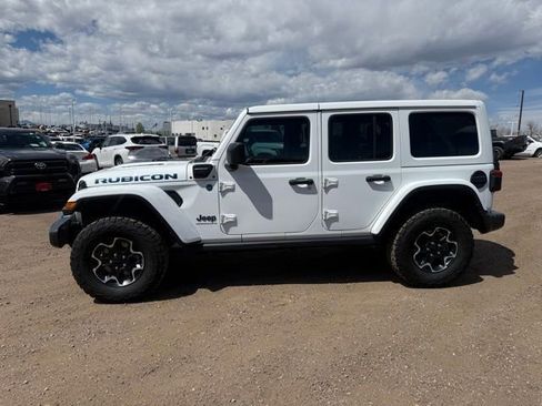 Used 2023 Jeep Wrangler Unlimited Rubicon 4xe w/ Cold Weather Group image 2