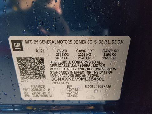 Used 2021 Chevrolet Equinox LT FWD image 33