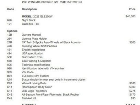 Certified 2025 Mercedes-Benz GLB 250 image 4