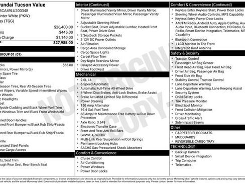 Used 2020 Hyundai Tucson Value AWD/4WD image 29