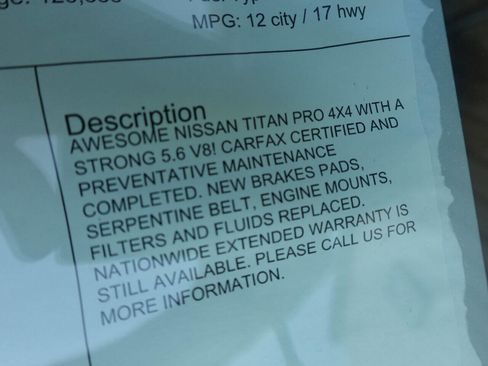 Used 2012 Nissan Titan PRO-4X image 24