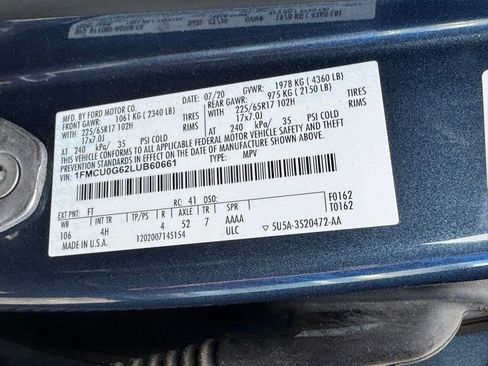 Used 2020 Ford Escape SE FWD image 20