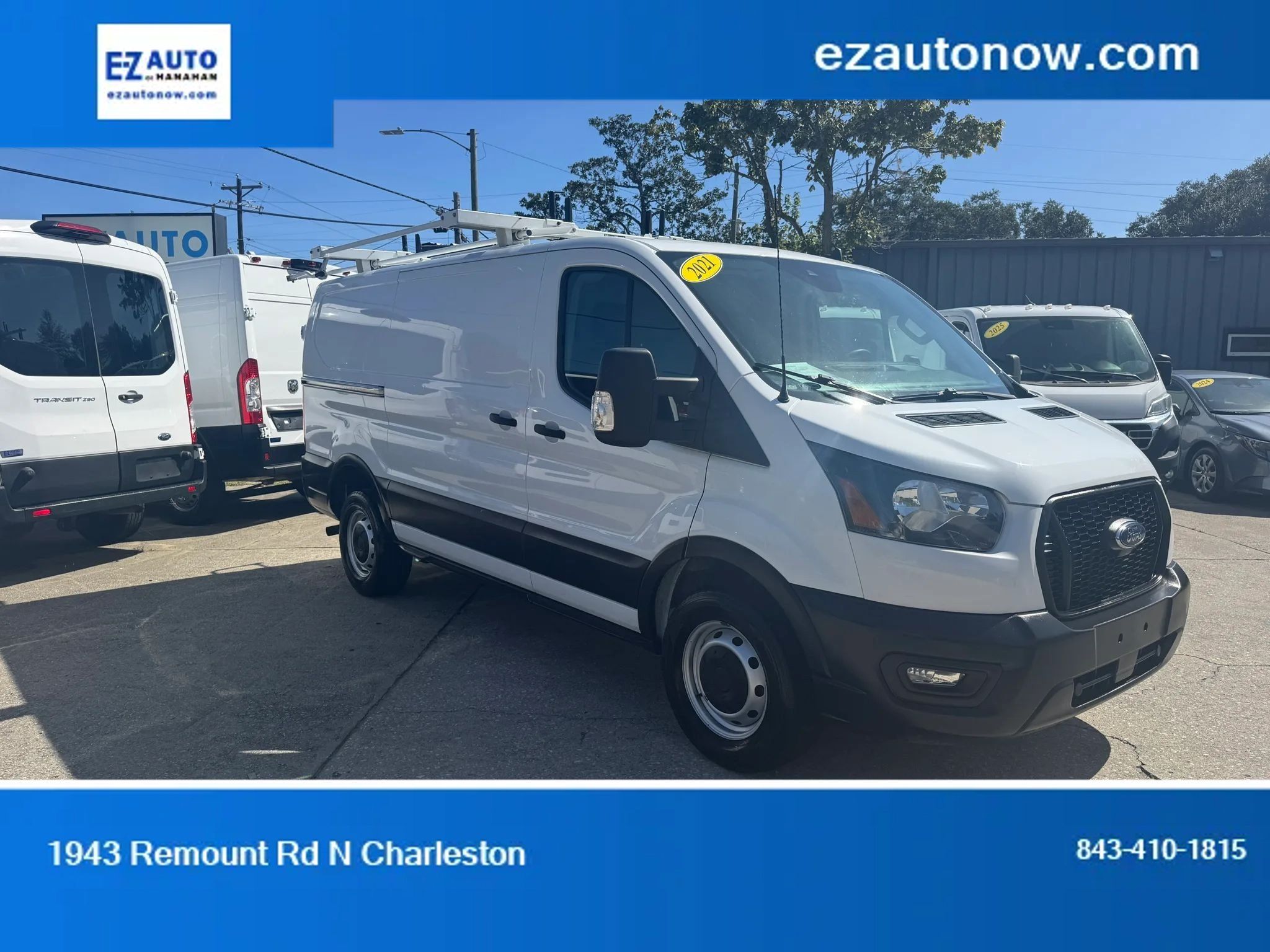 Used 2021 Ford Transit 250 Low Roof w/ Load Area Protection Package RWD image 1