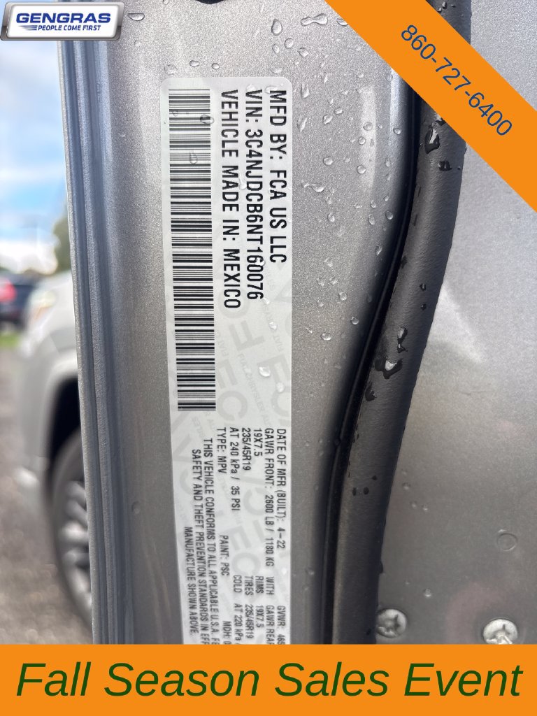 Used 2022 Jeep Compass High Altitude AWD/4WD image 35