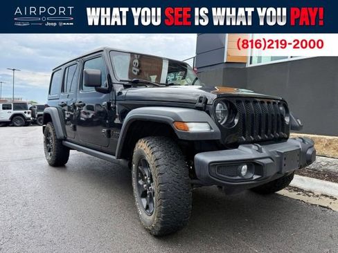 Used 2021 Jeep Wrangler Unlimited Sport AWD/4WD image 1