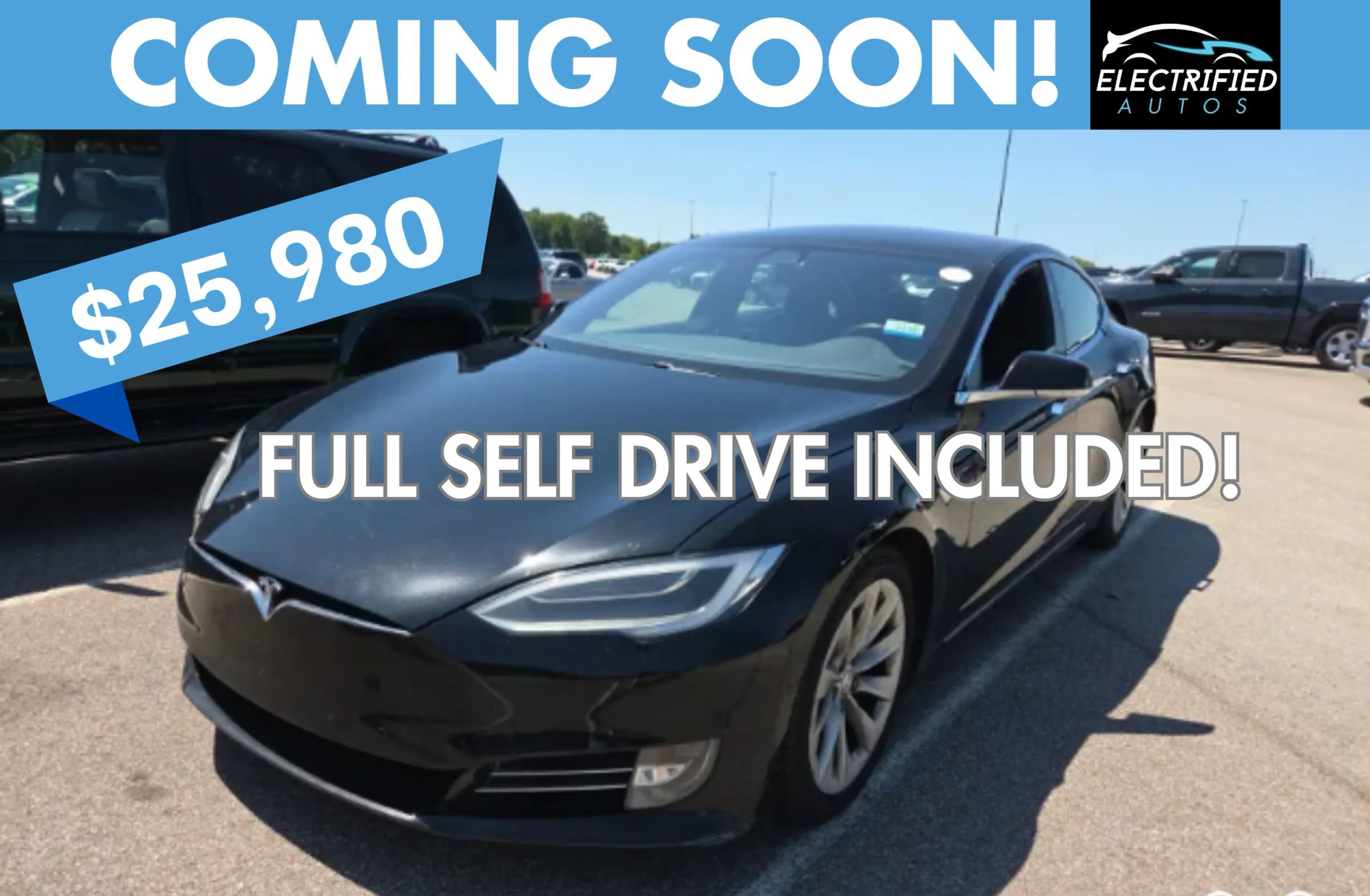 Used 2017 Tesla Model S 75D AWD/4WD image 1