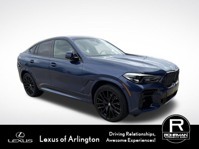 Used 2022 BMW X6 xDrive40i w/ M Sport Package AWD/4WD image 3