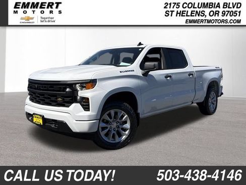 Used 2023 Chevrolet Silverado 1500 Custom AWD/4WD image 1