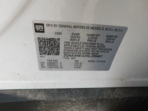 Used 2025 Chevrolet Equinox LT w/ Convenience Package II image 8