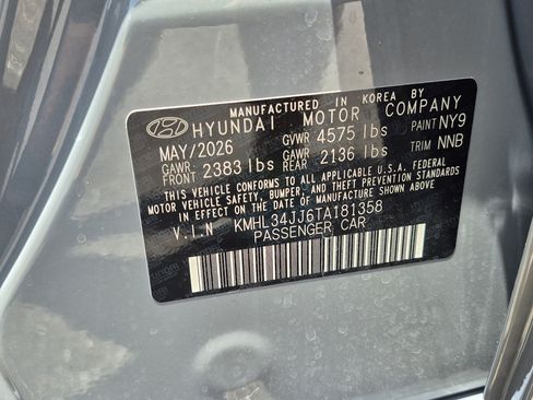 New 2026 Hyundai Sonata SEL FWD image 33