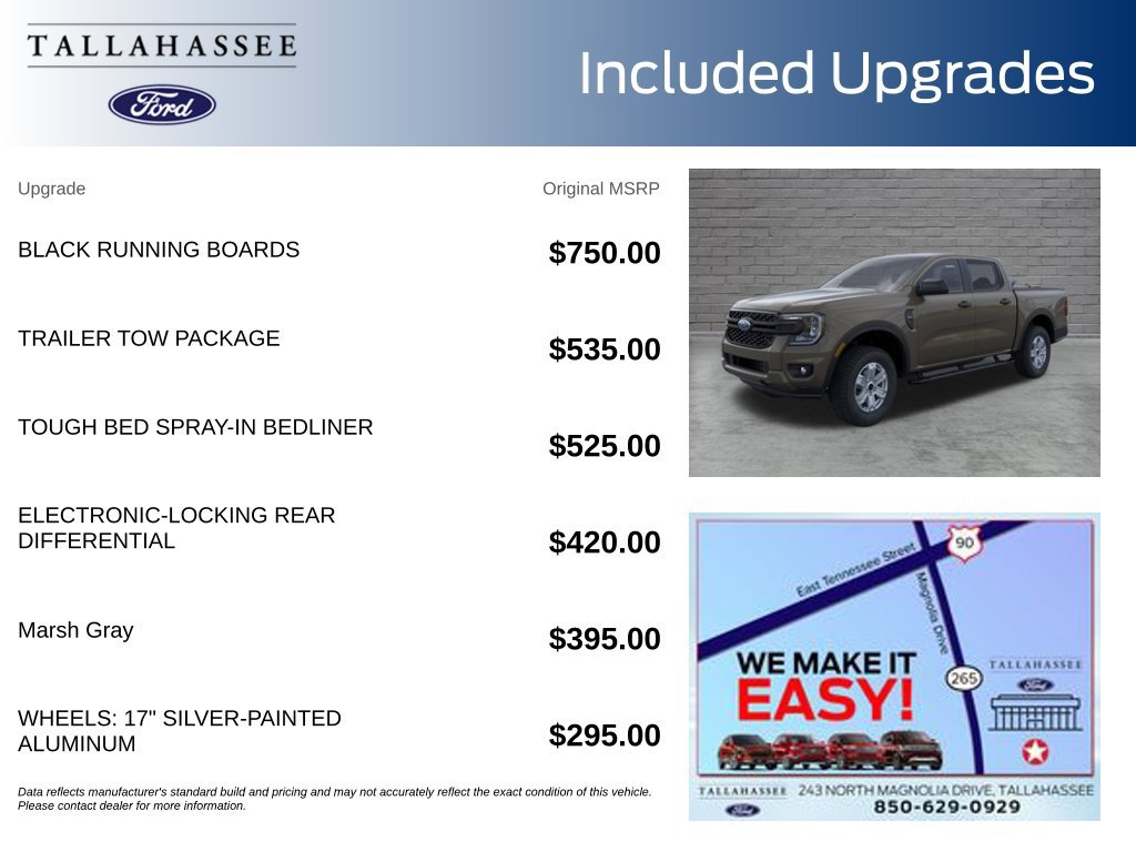 New 2026 Ford Ranger XL w/ Trailer Tow Package RWD image 3