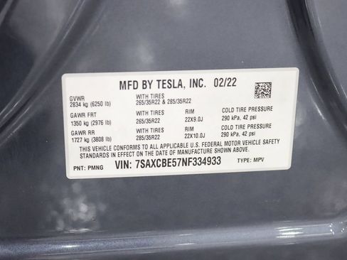 Used 2022 Tesla Model X AWD/4WD image 41