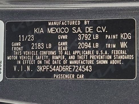 Used 2024 Kia Forte GT-Line w/ GT-Line Premium Package FWD image 33