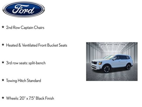 Used 2024 Kia Telluride EX w/ EX Captain's Chair Package FWD image 9