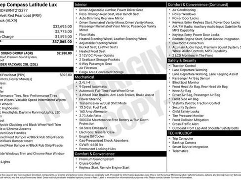 Used 2022 Jeep Compass Latitude w/ Sun and Sound Group image 6