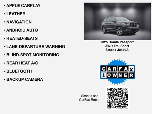 Used 2025 Honda Passport TrailSport image 7